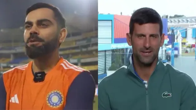 When cricket meets tennis: Kohli and Novak's mutual admiration club