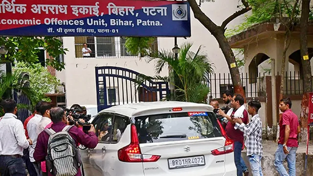 CBI team arrives at Economic Offences Unit (EOU) office for investigation of the alleged irregularities in NEET-UG 2024 exams case, in Patna on June 25, 2024.