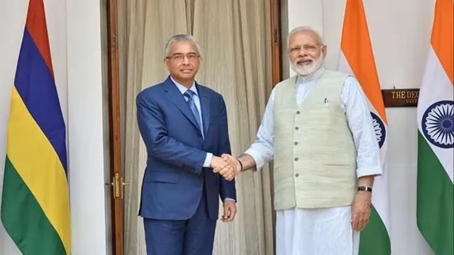 India Mauritius Relation Narendra Modi and Pravindh Jugnauth