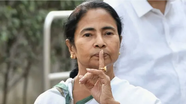 Mamata Banerjee Silent