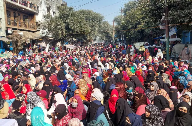 Uttarakhand Haldwani protest