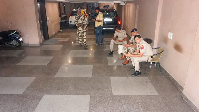 Delhi Police NewsClick office