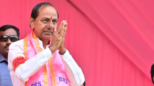 K Chandrashekar Rao Rally election.jpg