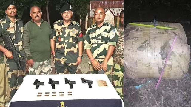 Punjab BSF Arms Cache