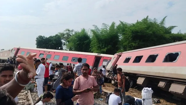 Chandigarh-Dibrugarh Train Gonda Train Accident