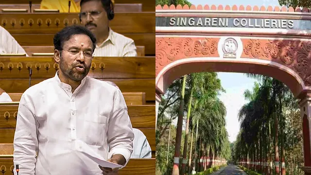 Union Minister G. Kishan Reddy speaks in the Lok Sabha during the Monsoon session of Parliament, in New Delhi, Wednesday, July 24, 2024.