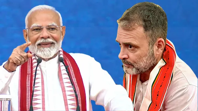 Narendra Modi and Rahul Gandhi