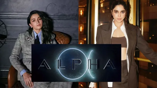 Alia Bhatt and Sharvari in 'Alpha'