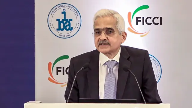 RBI Governor Shaktikanta Das delivers the inaugural address at FIBAC 2023, organised by FICCI & IBA, in Mumbai