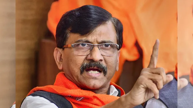 Shiv Sena (UBT) leader Sanjay Raut (File image)