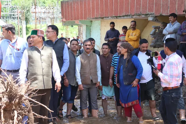 Sukhvinder Singh Sukhu Himachal Floods