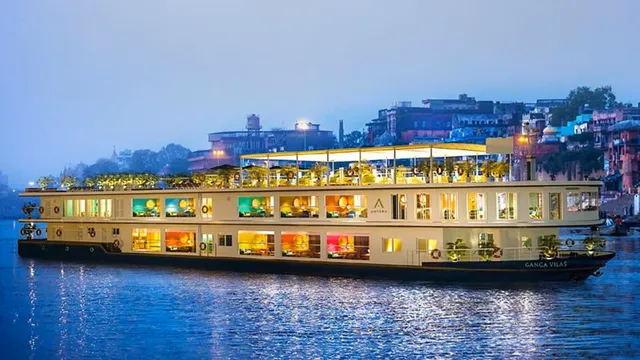 cruise terminal in Varanasi