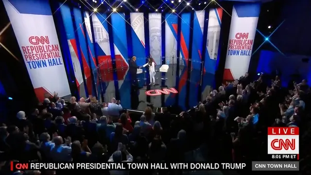 Donald Trump at CNN town hall