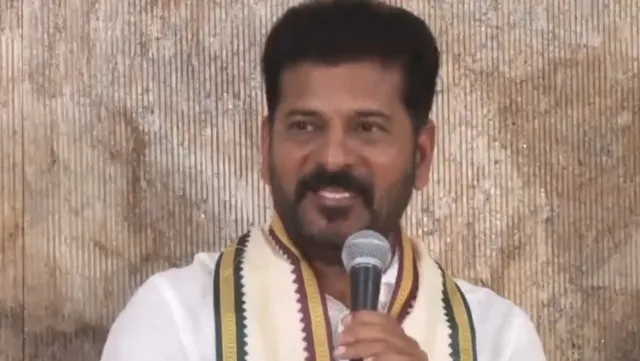 Chief Minister A Revanth Reddy addressing a press conference on Saturday