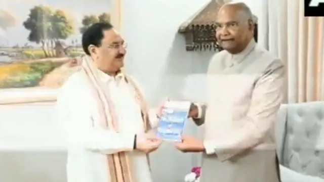 J P Nadda Ram Nath Kovind