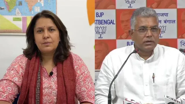 Supriya Shrinate Dilip Ghosh