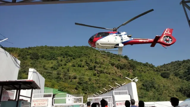 How much will helicopter service from Jammu to Vaishno Devi shrine cost?