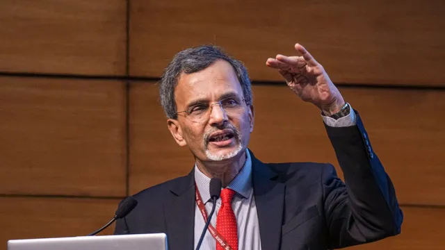 Chief Economic Advisor V. Anantha Nageswaran addresses a press conference after tabling of the Economic Survey 2023-24 in Parliament by Union Finance Minister Nirmala Sitharaman, in New Delhi, Monday, July 22, 2024.