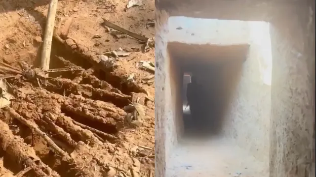 tunnel made by Naxals