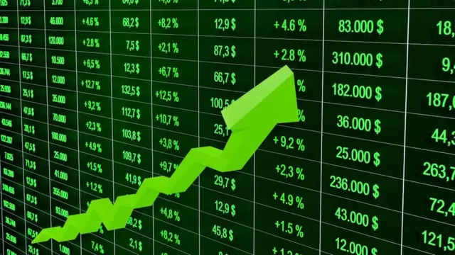 Share market shares going up 