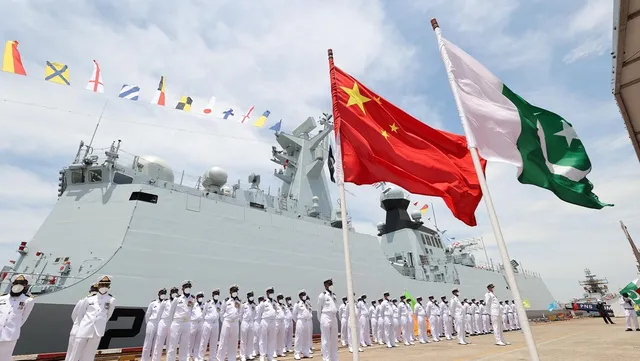 Chinese warships China Pakistan Navy