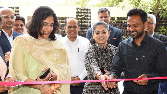 Deepika Rao, Executive Vice President, New Businesses and Hotel Openings at IHCL inaugurating the 86-key Ginger hotel here