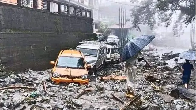 Mangan Landslide Sikkim