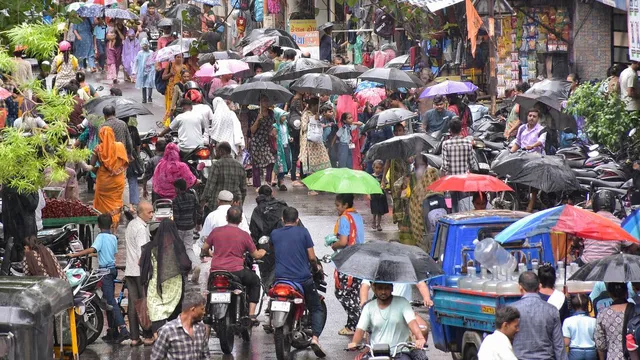 Rainfall rains delhi rains monsoon