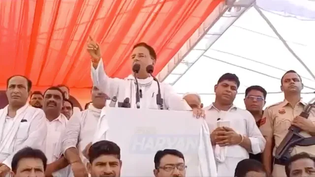 Randeep Surjewala in Kaithal