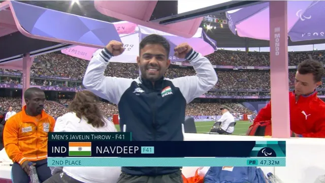 Navdeep Javelin Gold Paralympics