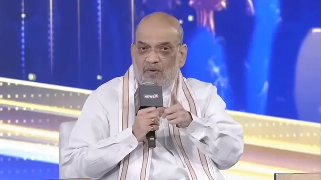 Amit Shah at News18 Rising Bharat Summit