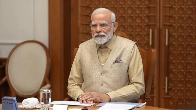 Narendra Modi ISRO meeting