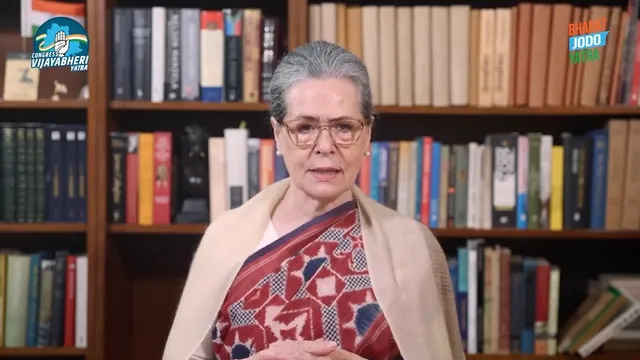 Sonia Gandhi appeals for vote 