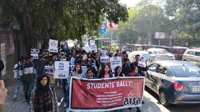 AISA Delhi university FYUP Rollback