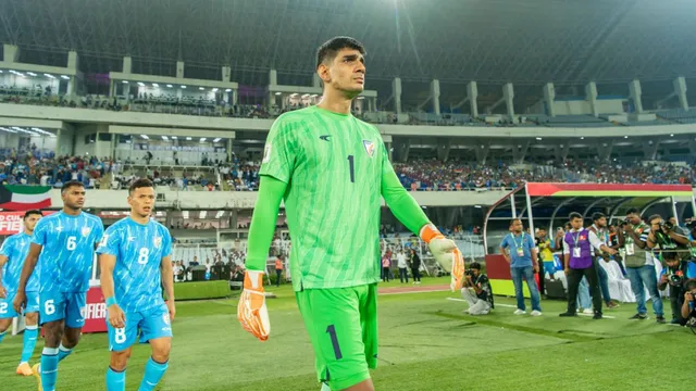 Indian football captain Gurpreet Singh Sandhu