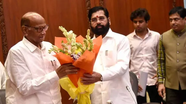 Sharad Pawar Eknath Shinde