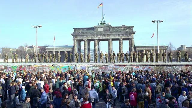 The fall of the Berlin Wall and the end of tyranny