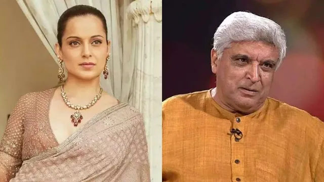 Kangana Ranaut and javed akhtar 