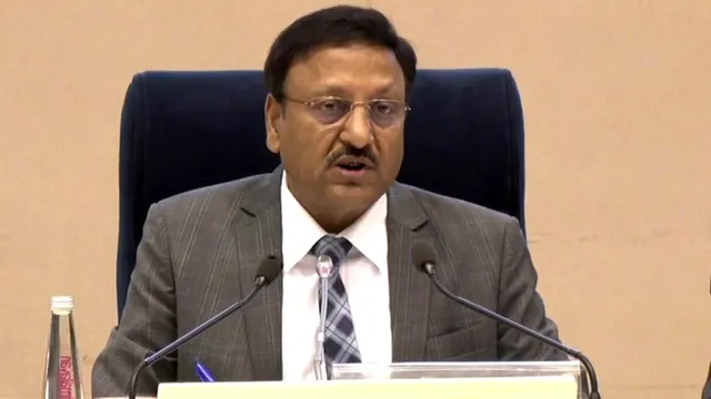 Chief Election Commissioner Rajiv Kumar