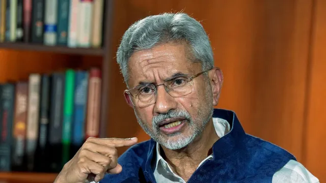 External Affairs Minister S. Jaishankar during an interview with PTI, in New Delhi, Thursday, May 9, 2024