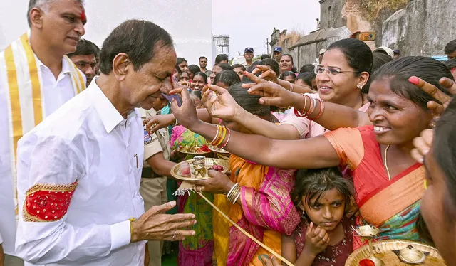 Telangana Chief Minister and BRS Chief K. Chandrashekar Rao