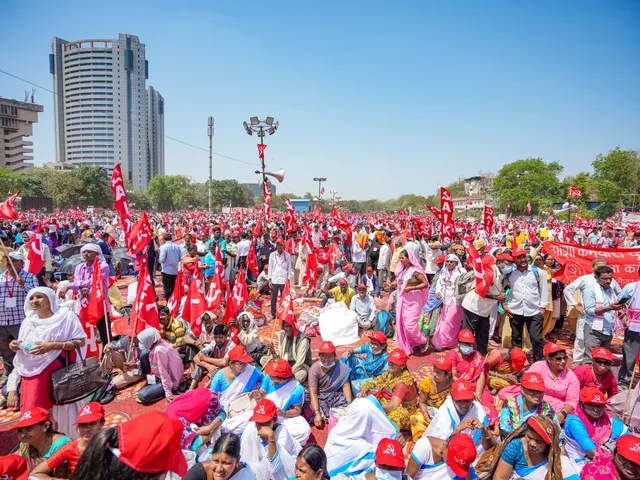 Mazdoor-Kisan Sangharsh Rally Farmers Trade Union