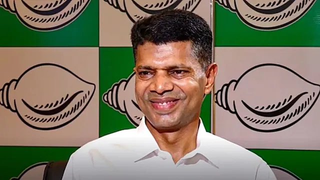 Odisha 5T Chairman and BJD leader V Karthikeyan Pandian speaks during an interview Bhubaneshwar, Thursday, May 2, 2024