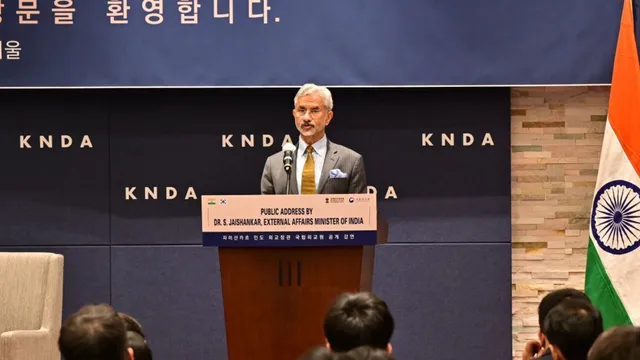 S Jaishankar in South Korea