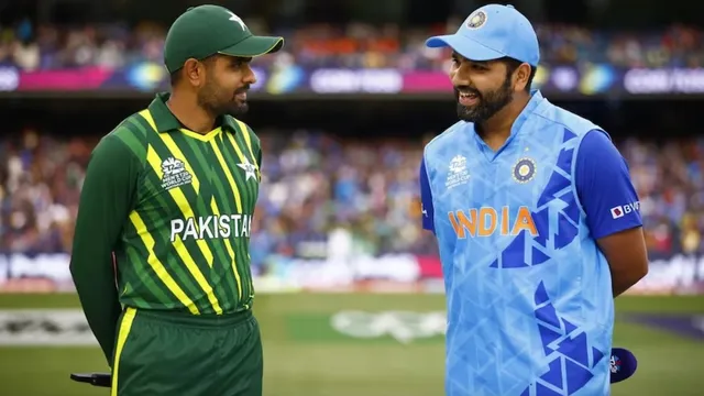 Babar Azam and Rohit Sharma India Pakistan