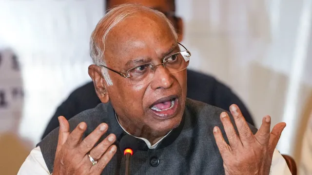 Congress president Mallikarjun Kharge (File image)