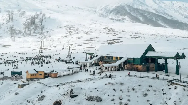 Gulmarg Weather Snowfall Skiing