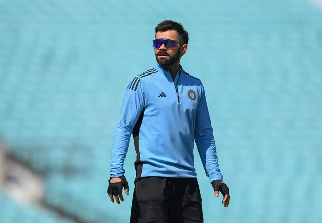 Indian player Virat Kohli during a practive session ahead of the World Test Championship Final