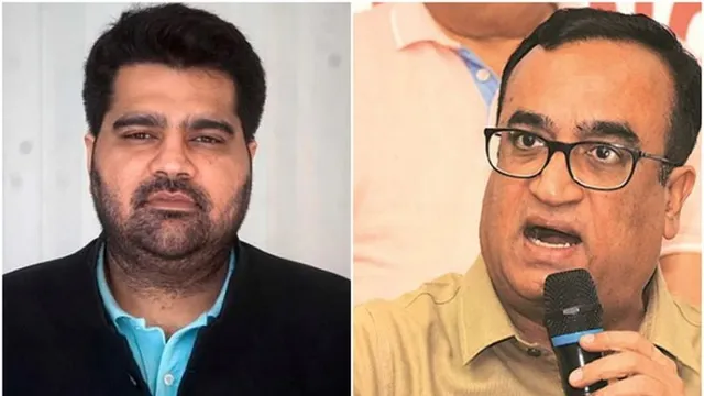 (Left) Kartikeya Sharma; (Right) Ajay Maken