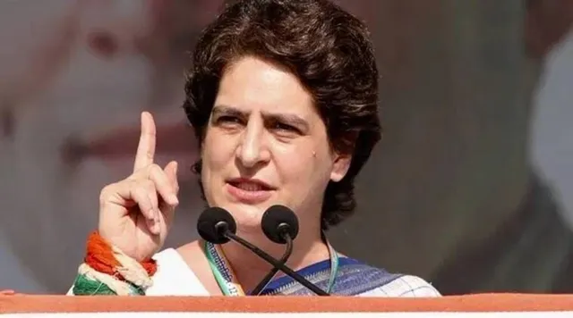 Congress leader Priyanka Gandhi (File photo)